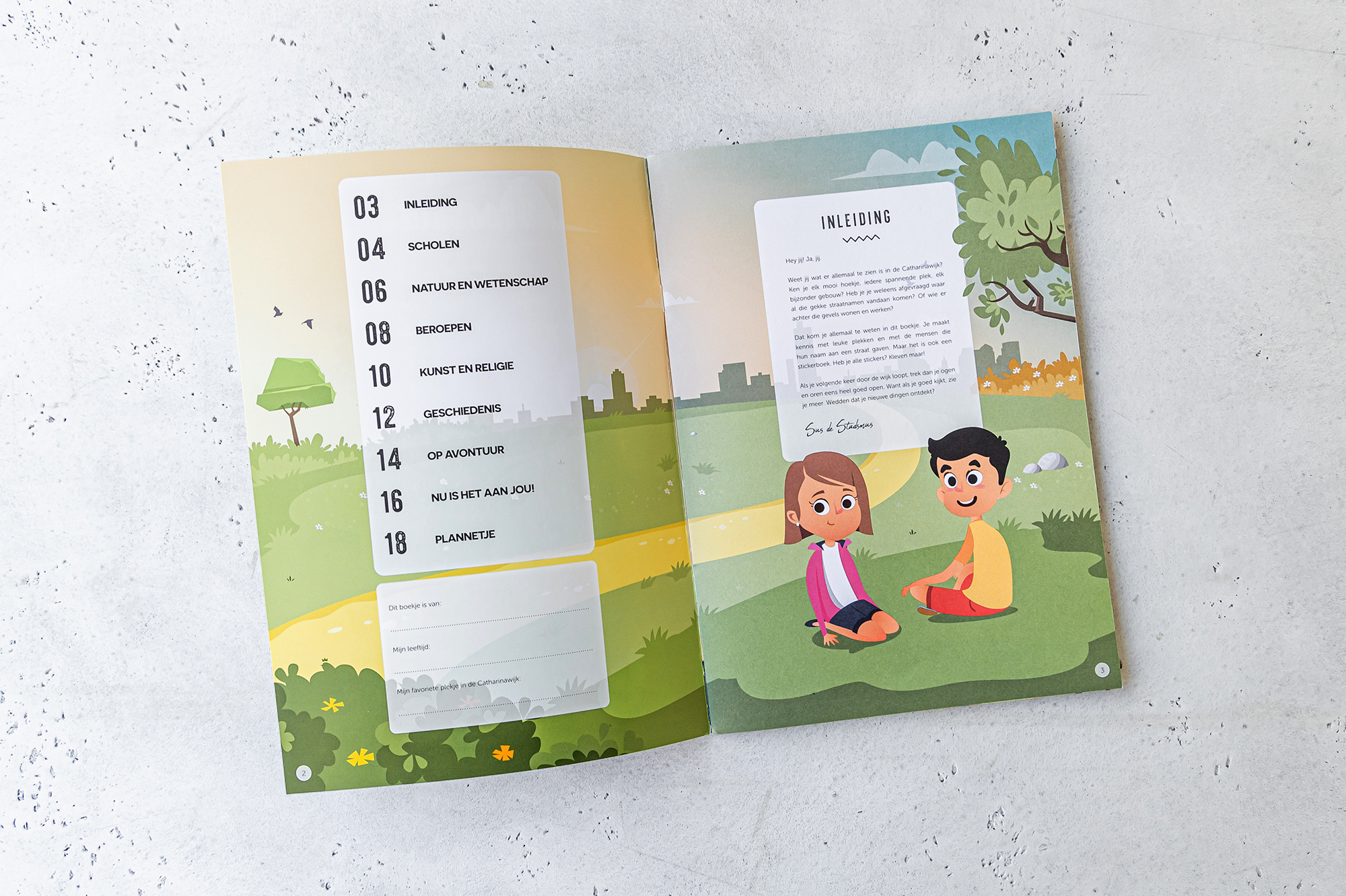 brochure ontwerp Zonhoven