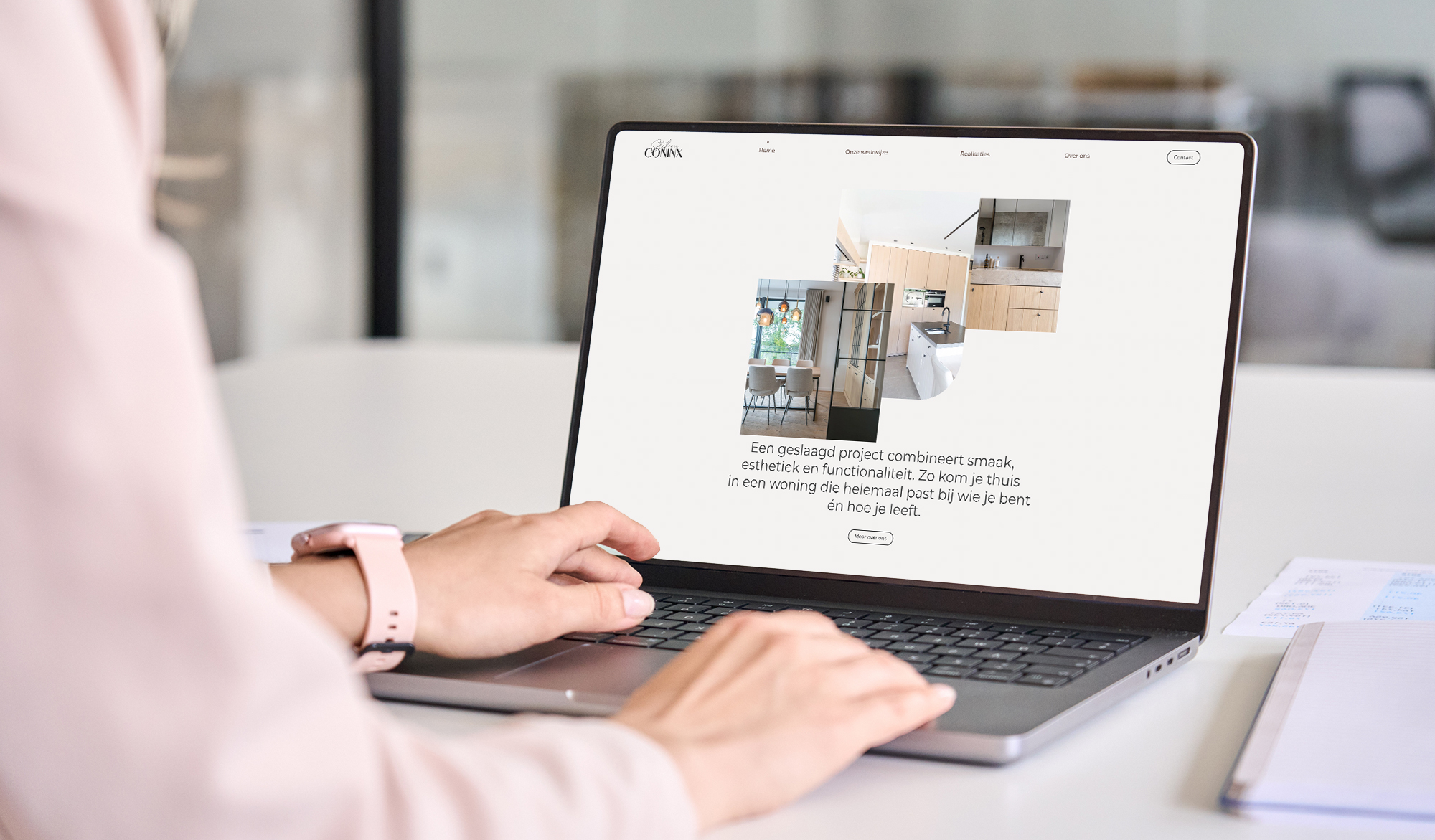 Website ontwerp binnenhuisarchitect