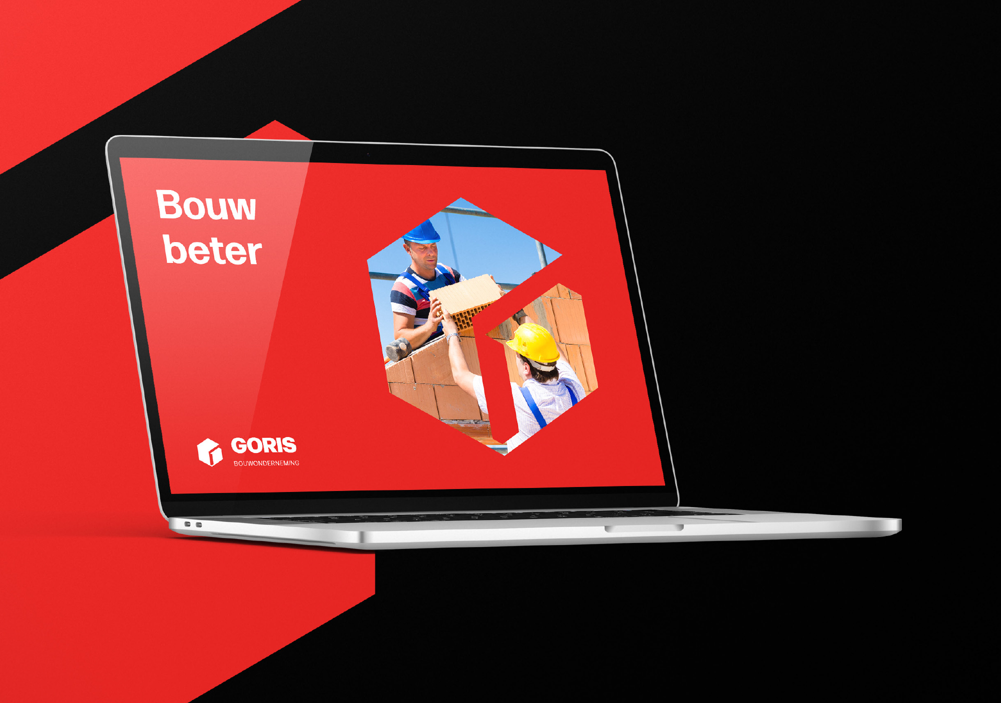 Goris bouwonderneming website ontwerp