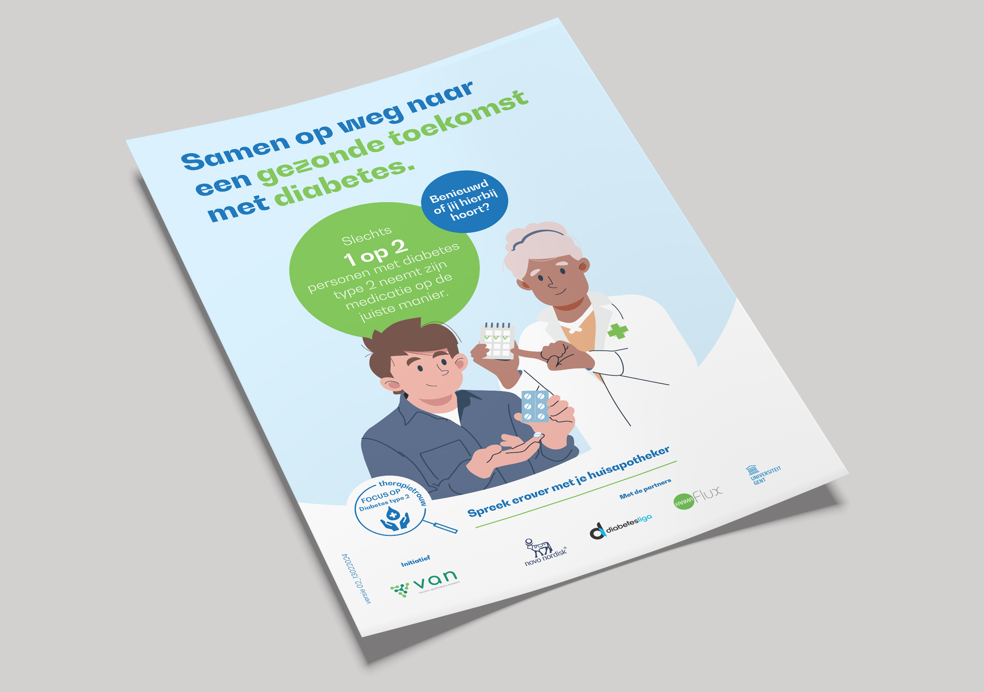 ontwerp flyer apotheek