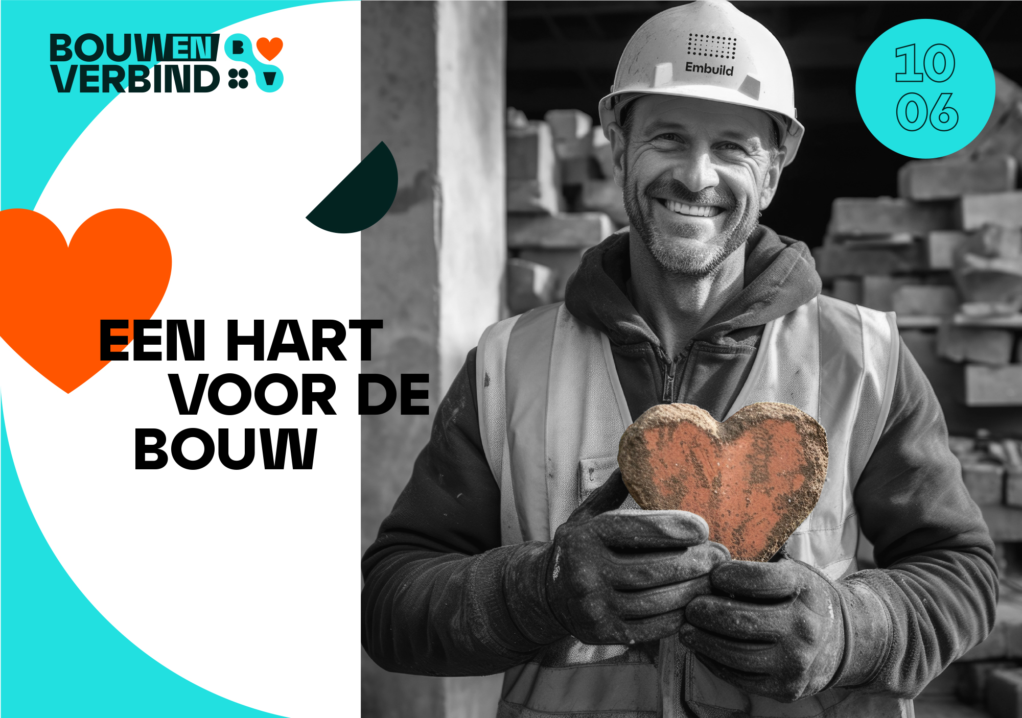 Bouw en Verbind grafisch design Embuid
