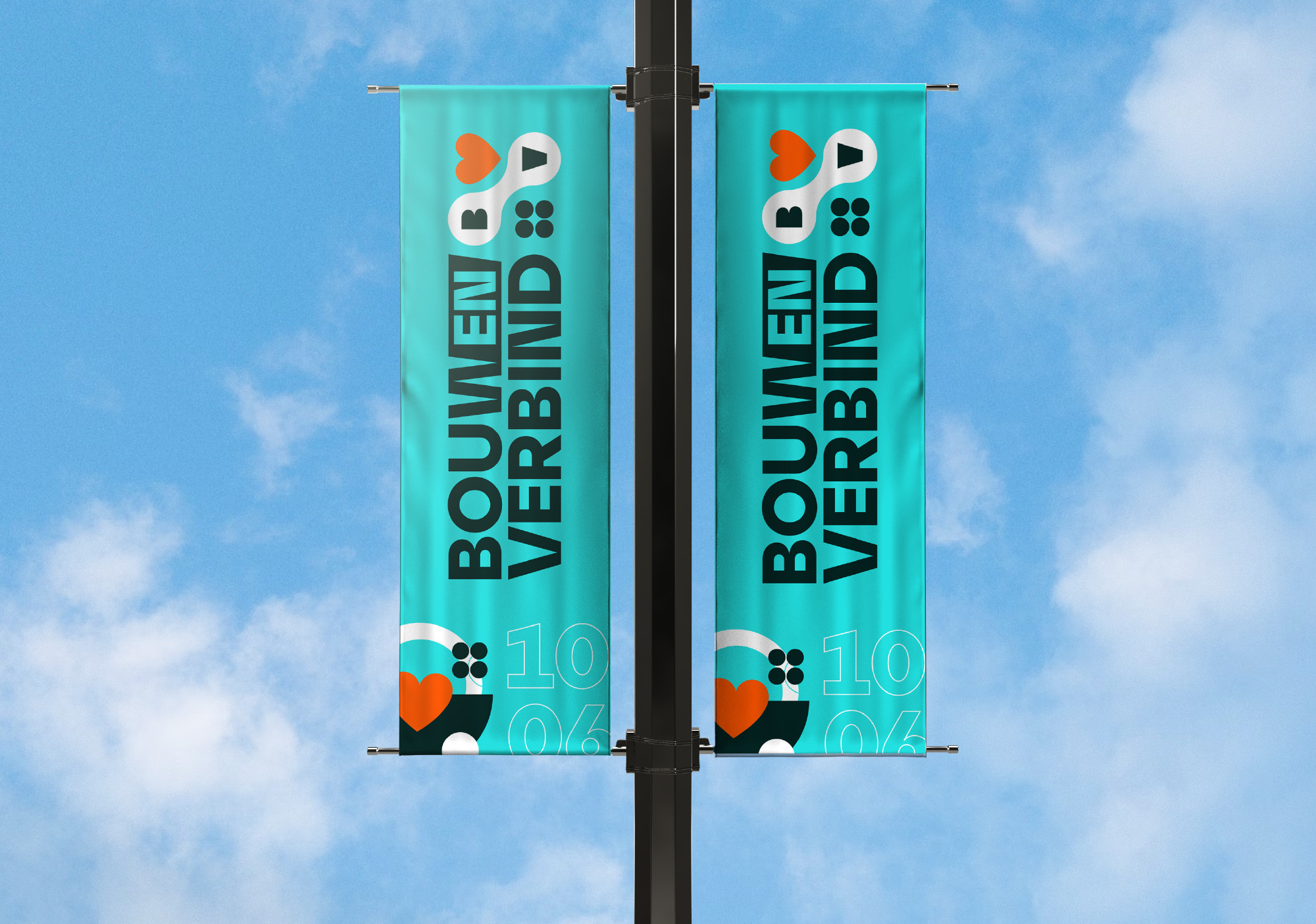 Bouw en Verbind signalisatie ontwerp Embuid