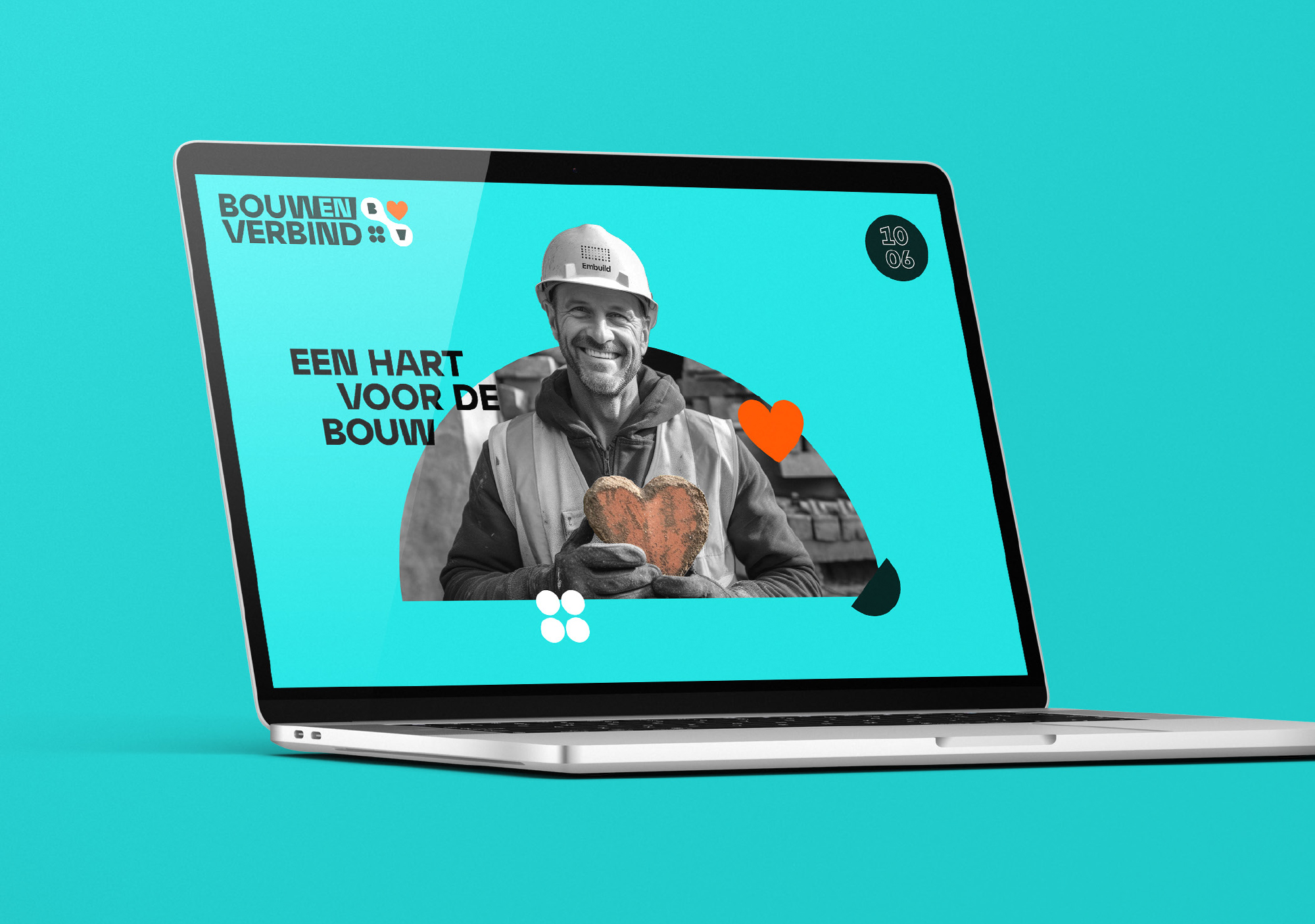 Bouw en Verbind website ontwerp Embuid