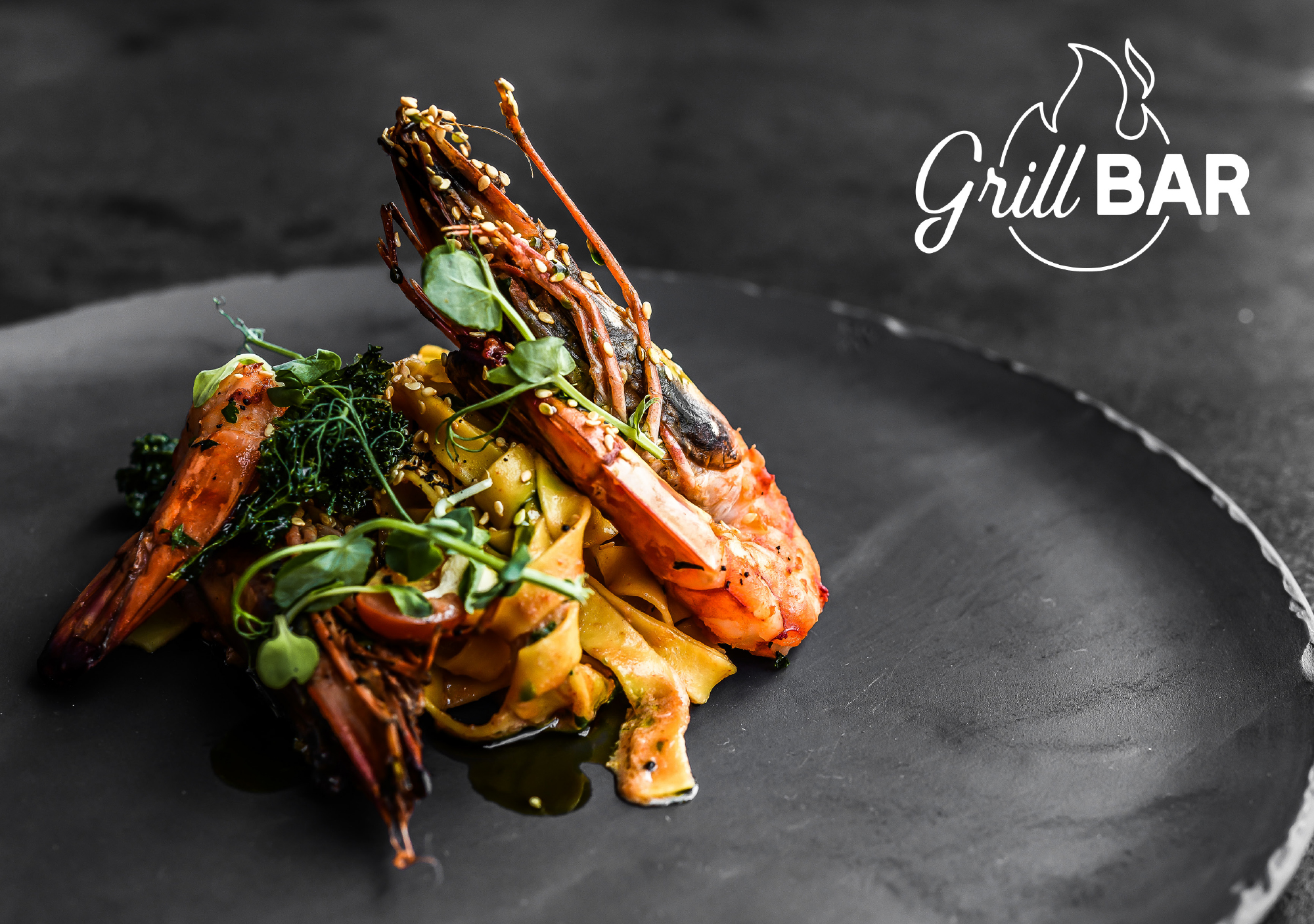 Grill Bar Branding design