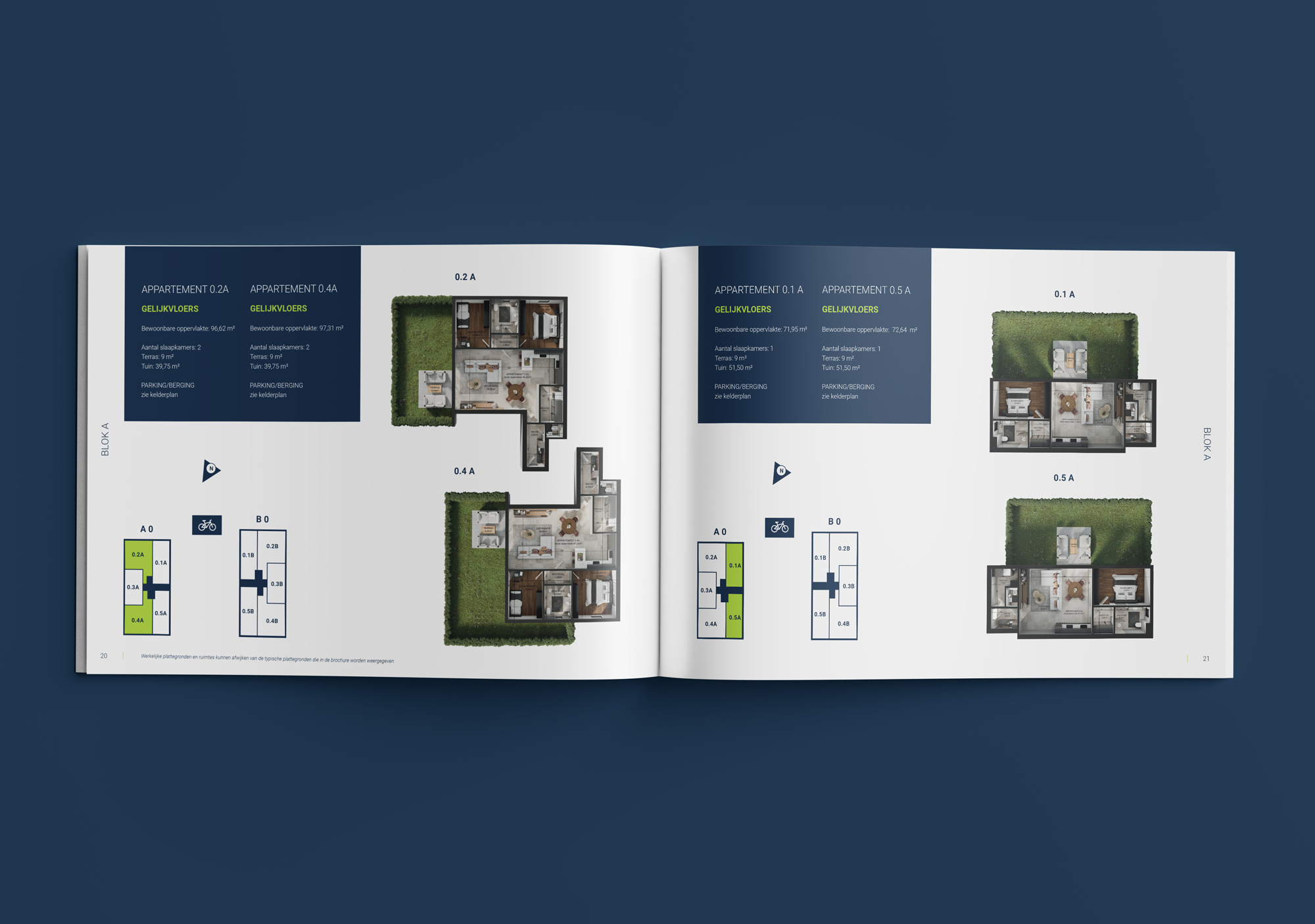 Park Gijsen brochure design Vastgoed