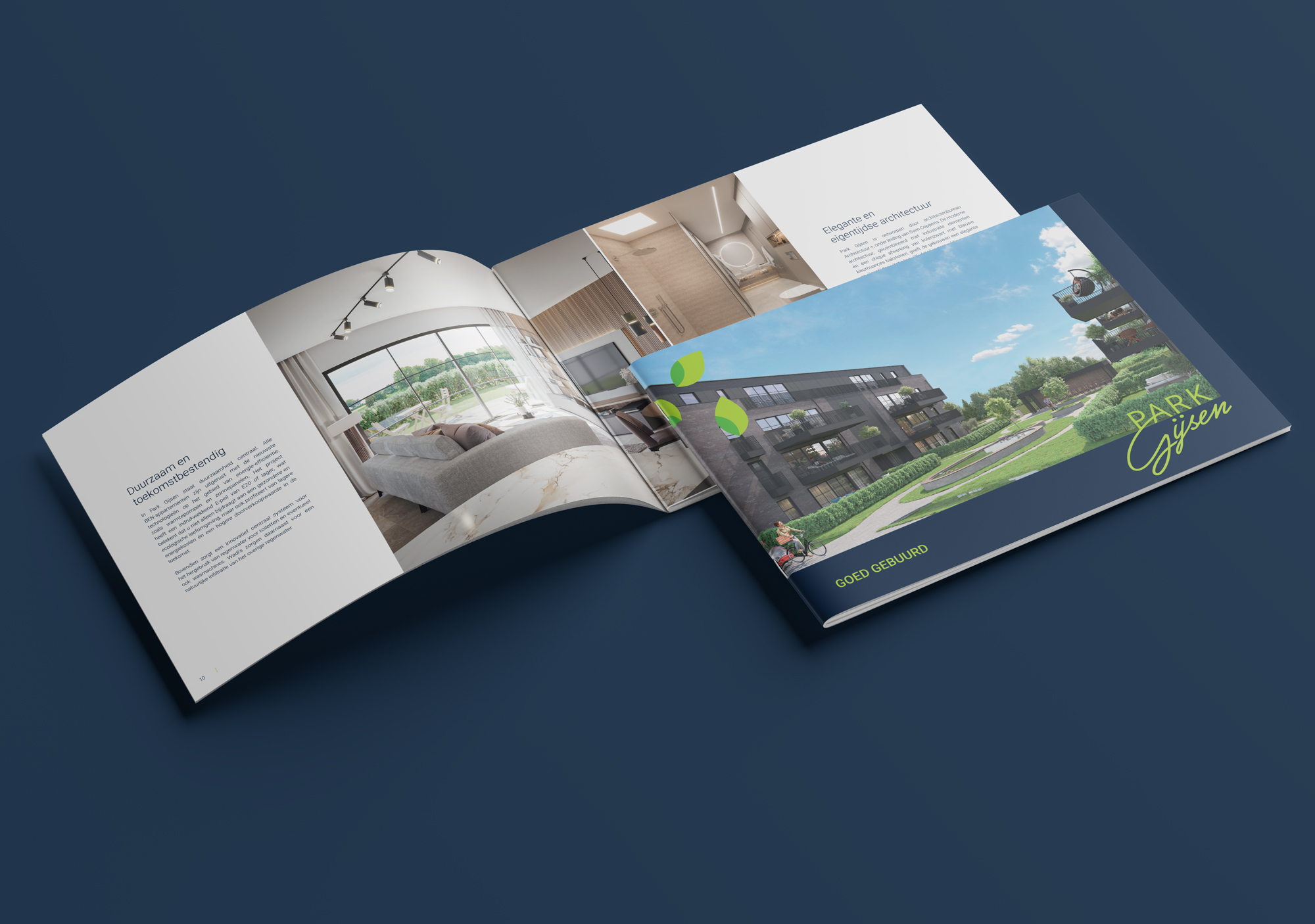 Park Gijsen brochure ontwerp Leopoldsburg