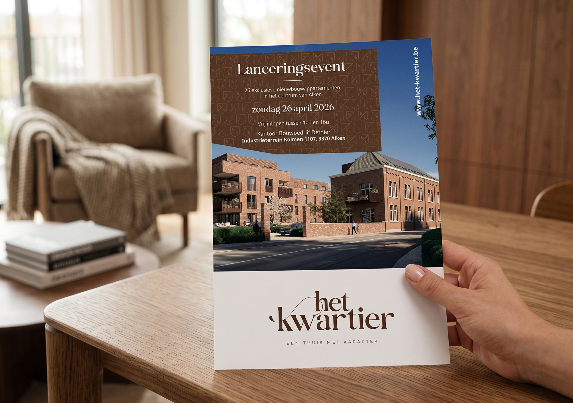4 flyer ontwerp projectontwikkeling